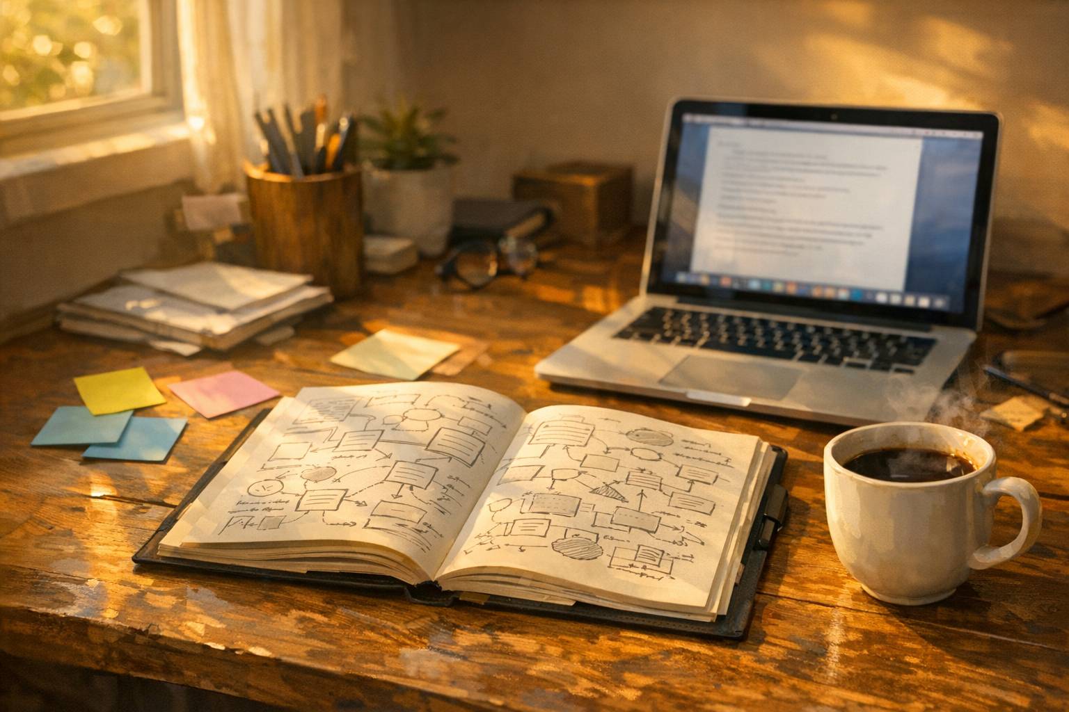 Cómo planificar una novela: de la idea inicial al primer borrador Cómo planificar una novela: de la idea inicial al primer borrador