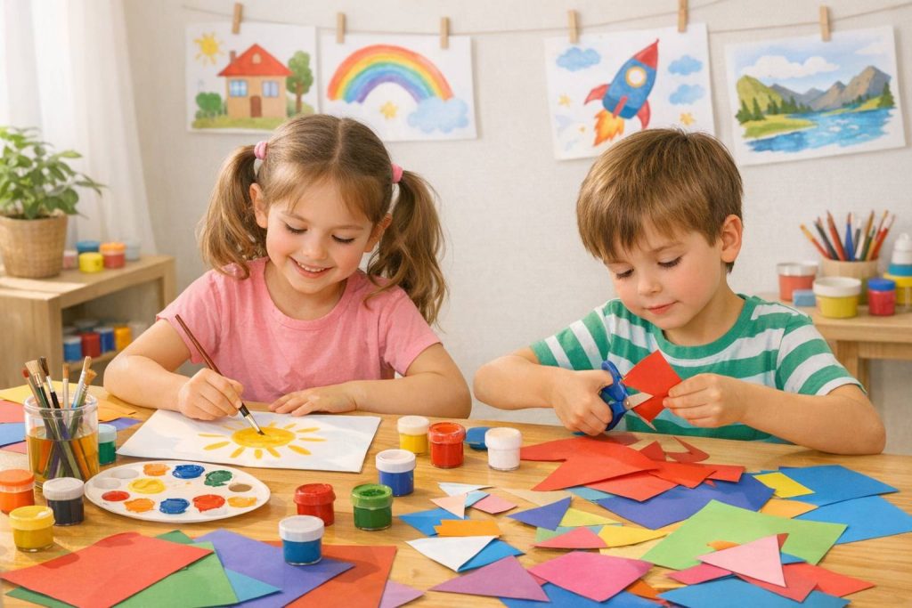Ideas de actividades artísticas para niños que estimulan su creatividad ...