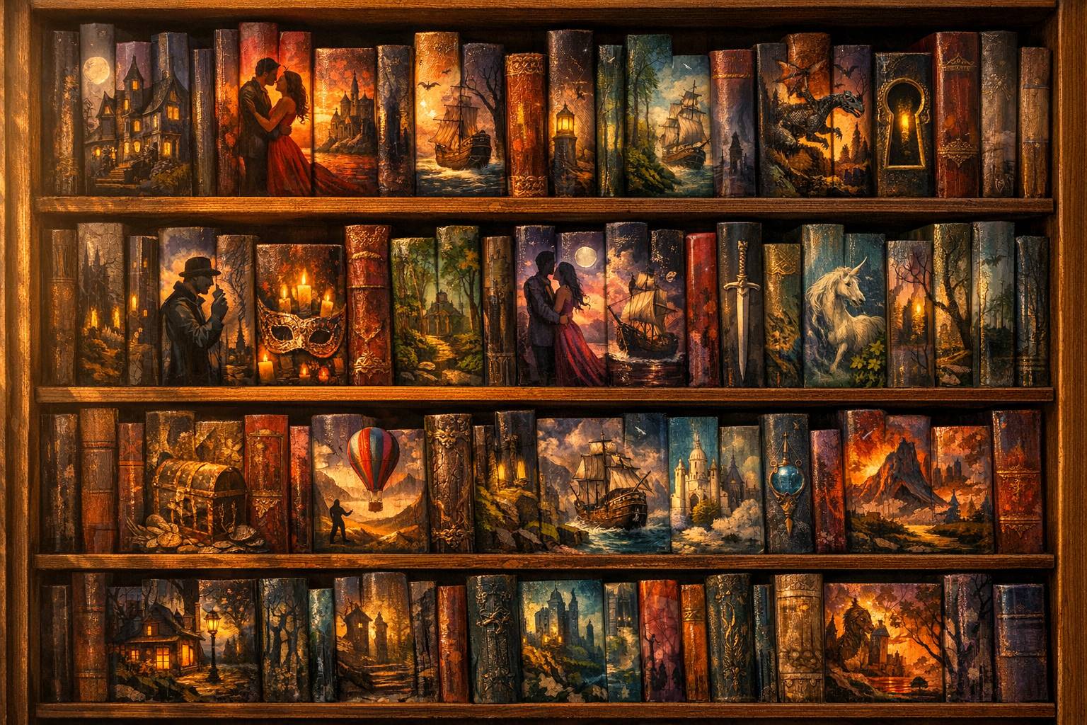 Tipos de novelas según su temática: policiaca, negra, rosa, de aventuras y más